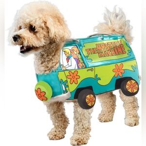 New dog Halloween Scooby doo mystery machine costume